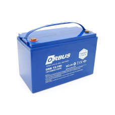 Акумуляторна батарея ORBUS CG12100 GEL 12V 100Ah для систем відеоспостереження та охоронної сигналізації