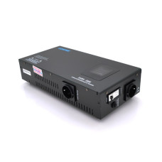 Стабілізатор напруги релейний Conter SVR-3000VA/2250W однофазний підлоговий з LED дисплеєм 2 розетки для захисту електроприладів