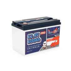 Акумулятор LiFePO4 Timeusb 12.8V 100Ah Low-Temp 1280Wh BMS 100A для резервного та сонячного живлення будинку, офісу, кемпера