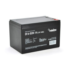 Аккумуляторная батарея тяговая EV 6-DZM-14 12V 14Ah M5 для электросамокатов и электротранспорта