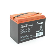 Аккумуляторная батарея тяговая AGM 6-DZM-45 12V 45Ah M5 Q2 для складской техники и электротранспорта
