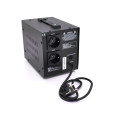 Стабилизатор напряжения релейный SVR-2000VA/1500W для защиты бытовой и офисной техники, однофазный, напольный, LED дисплей, 2 розетки Shuko Стабилизатор напряжения релейный SVR-2000VA/1500W для защиты бытовой и офисной техники, однофазный, напольный, LED дисплей, 2 розетки Shuko