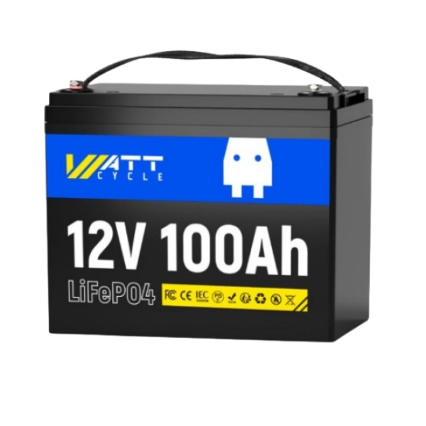 Аккумуляторная батарея LiFePO4 WT12V100AH10 12,8В 100Ач для солнечных систем и резервного питания видеонаблюдения Аккумуляторная батарея LiFePO4 WT12V100AH10 12,8В 100Ач для солнечных систем и резервного питания видеонаблюдения