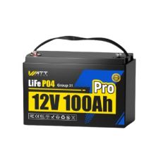 Аккумуляторная батарея LiFePO4 WT12V100AH110PRO Bluetooth 12,8В 100Ач для систем видеонаблюдения и резервного питания