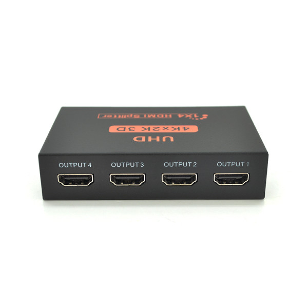 Активный HDMI сплитер 1 => 4 порта 1080p версия 1.4 для передачи видео на четыре устройства без потери качества Активный HDMI сплитер 1 => 4 порта 1080p версия 1.4 для передачи видео на четыре устройства без потери качества