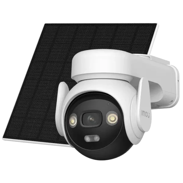 IP камера Imou Cell PT 4G KIT 2 5МП Wi-Fi с аккумулятором и солнечной панелью для видеонаблюдения с детектором движения и автотрекингом IP камера Imou Cell PT 4G KIT 2 5МП Wi-Fi с аккумулятором и солнечной панелью для видеонаблюдения с детектором движения и автотрекингом