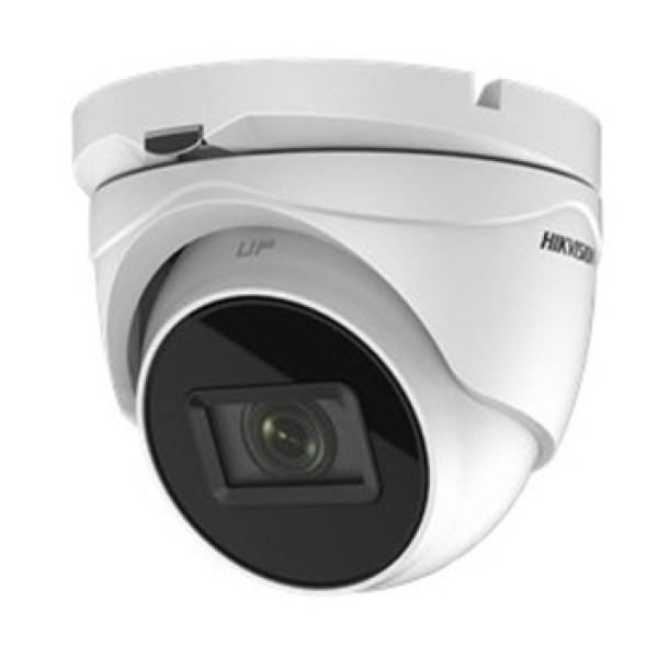 Turbo HD видеокамера Hikvision DS-2CE79D3T-IT3ZF 2МП 2.7-13.5мм для видеонаблюдения с ИК подсветкой до 70м и защитой IP67 белый корпус