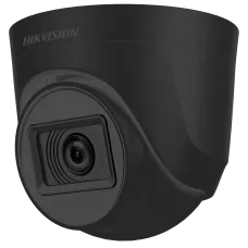 Turbo HD відеокамера Hikvision DS-2CE76D0T-ITPFS/Black 2МП (2.8 мм) з мікрофоном