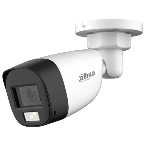 HDCVI видеокамера 2МП Dahua DH-HAC-HFW1200CLP-IL-A 2.8мм для видеонаблюдения с ИК-подсветкой, встроенным микрофоном и IP67 защитой HDCVI видеокамера 2МП Dahua DH-HAC-HFW1200CLP-IL-A 2.8мм для видеонаблюдения с ИК-подсветкой, встроенным микрофоном и IP67 защитой