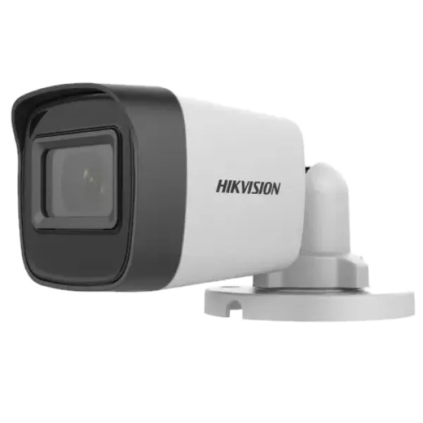 HDTVI відеокамера 5МП Hikvision DS-2CE16H0T-ITPF (C) з фокусом 2.8мм для відеоспостереження, ІЧ підсвічування до 25м, IP67, біла HDTVI відеокамера 5МП Hikvision DS-2CE16H0T-ITPF (C) з фокусом 2.8мм для відеоспостереження, ІЧ підсвічування до 25м, IP67, біла