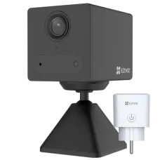 Комплект камера та розетка Ezviz CS-CB2 (1080P,BK)+CS-T30-10B-EU