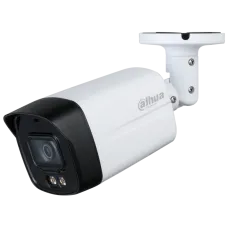 HDCVI відеокамера Dahua DH-HAC-HFW1500TLMP-IL-A 5МП (2.8мм) для відеоспостереження з вбудованим мікрофоном, ІЧ підсвічуванням до 40м та кута огляду 106°