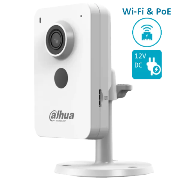 IP камера Dahua DH-C4K-P 4МП (2.8мм) Wi-Fi & PoE для відеоспостереження з ІЧ світлом, аналітикою та підтримкою Micro SD до 256 ГБ IP камера Dahua DH-C4K-P 4МП (2.8мм) Wi-Fi & PoE для відеоспостереження з ІЧ світлом, аналітикою та підтримкою Micro SD до 256 ГБ
