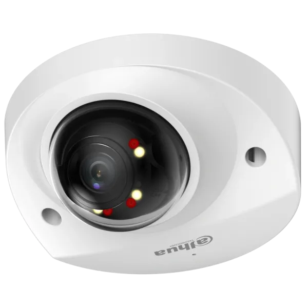 IP камера DH-IPC-HDBW2449F-AS-IL 4МП (2.8мм) з мікрофоном для відеоспостереження, підтримка H.265, WDR, 30м ІЧ, аналітика вторгнення, IP67, IK10