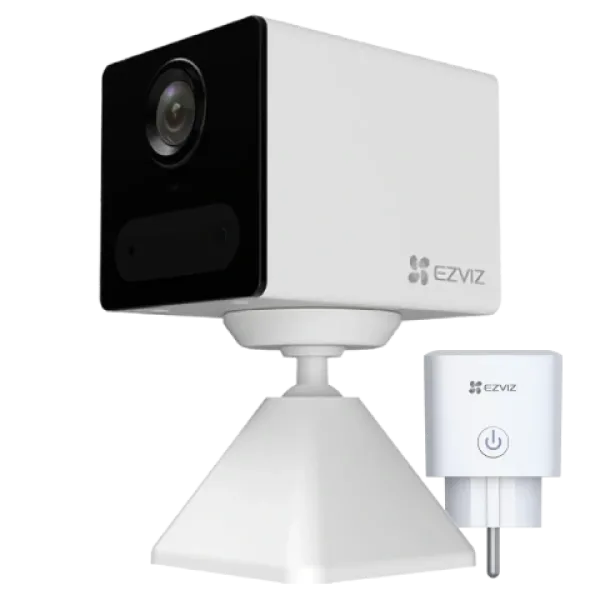 Комплект камера та розетка Ezviz CS-CB2 (1080P,WH)+CS-T30-10B-EU Комплект камера та розетка Ezviz CS-CB2 (1080P,WH)+CS-T30-10B-EU