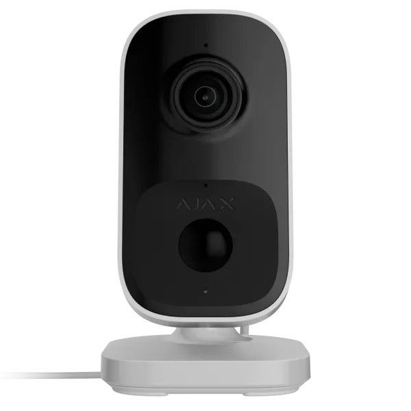 IP камера Ajax IndoorCam white 4МП для відеоспостереження з кутом огляду 110° та аналітикою руху і розпізнаванням об'єктів IP камера Ajax IndoorCam white 4МП для відеоспостереження з кутом огляду 110° та аналітикою руху і розпізнаванням об'єктів