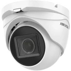 HDTVI відеокамера 5МП Hikvision DS-2CE79H0T-IT3ZF(C) з фокусом 2.7-13.5мм для охоронної системи з ІЧ підсвічуванням до 40м, IP67, 20к/с
