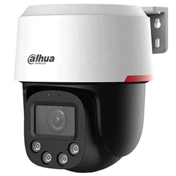 PT відеокамера DH-SD2C400NA-B-PV-PRO 4МП WizColor WizSense для відеоспостереження з авто трекінгом, виявленням людини та транспортних засобів, IP66, PoE PT відеокамера DH-SD2C400NA-B-PV-PRO 4МП WizColor WizSense для відеоспостереження з авто трекінгом, виявленням людини та транспортних засобів, IP66, PoE