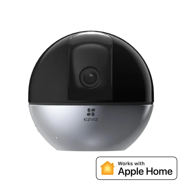 IP камера 5МП Ezviz E6 Wi-Fi для охраны с ИИ анализом, 4мм объектив, угол обзора 87°, ИК подсветка до 10м, поддержка Micro SD до 512ГБ