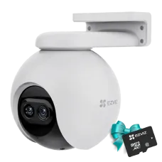 IP камера Ezviz C8PF з 8-кратним змішаним зумом для відеоспостереження + карта пам'яті CS-CMT-CARDT32G-D