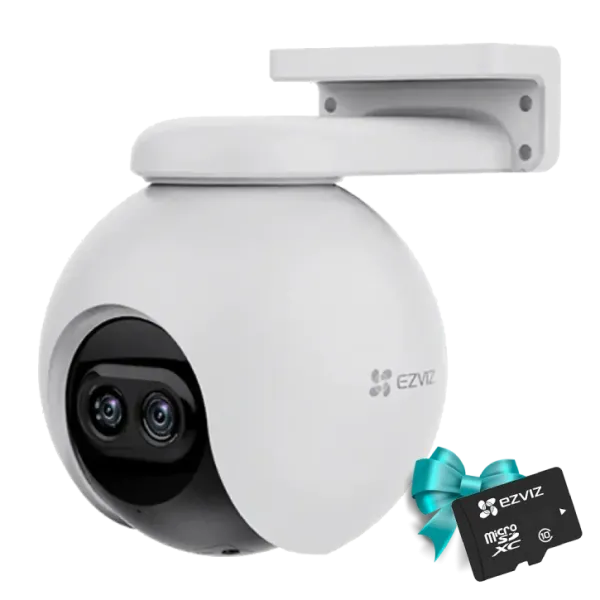 IP камера Ezviz C8PF з 8-кратним змішаним зумом для відеоспостереження + карта пам'яті CS-CMT-CARDT32G-D IP камера Ezviz C8PF з 8-кратним змішаним зумом для відеоспостереження + карта пам'яті CS-CMT-CARDT32G-D