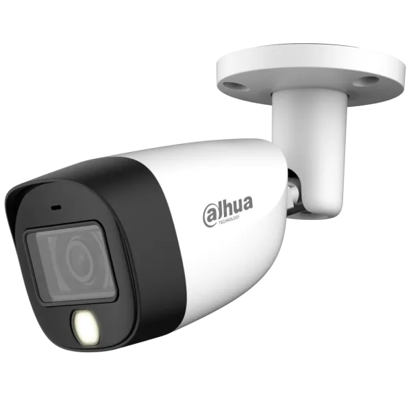 HDCVI відеокамера Dahua DH-HAC-HFW1500CMP-IL-A 5МП (2.8мм) для відеоспостереження з вбудованим мікрофоном, ІЧ підсвіткою до 20м, IP67, 106° огляду HDCVI відеокамера Dahua DH-HAC-HFW1500CMP-IL-A 5МП (2.8мм) для відеоспостереження з вбудованим мікрофоном, ІЧ підсвіткою до 20м, IP67, 106° огляду