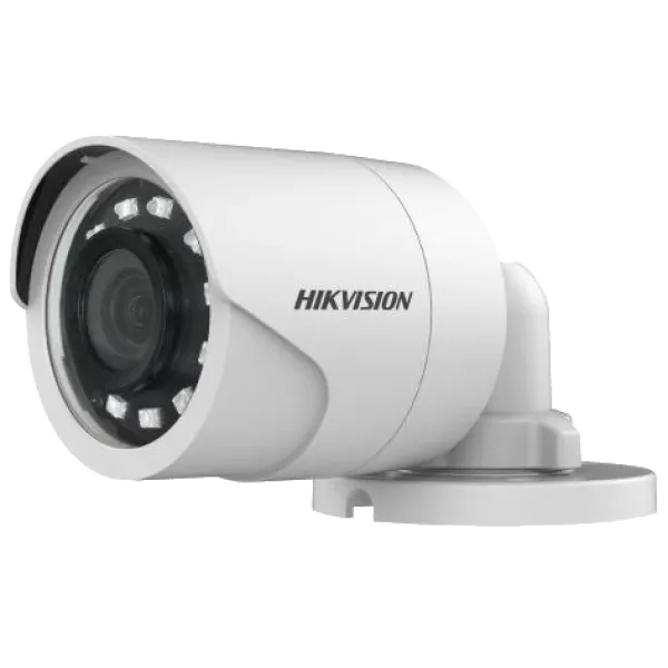 Turbo HD видеокамера Hikvision DS-2CE16D0T-IRF (C) 2МП (3.6мм) для видеонаблюдения с ИК подсветкой до 25м и углом обзора 79°, IP67, белая Turbo HD видеокамера Hikvision DS-2CE16D0T-IRF (C) 2МП (3.6мм) для видеонаблюдения с ИК подсветкой до 25м и углом обзора 79°, IP67, белая