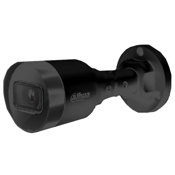 IP камера Dahua DH-IPC-HFW1431S1-BE 4MP (2.8мм) для відеоспостереження з ІЧ до 30м, WDR, 3D DNR, аналітика, чорний корпус, IP67 IP камера Dahua DH-IPC-HFW1431S1-BE 4MP (2.8мм) для відеоспостереження з ІЧ до 30м, WDR, 3D DNR, аналітика, чорний корпус, IP67