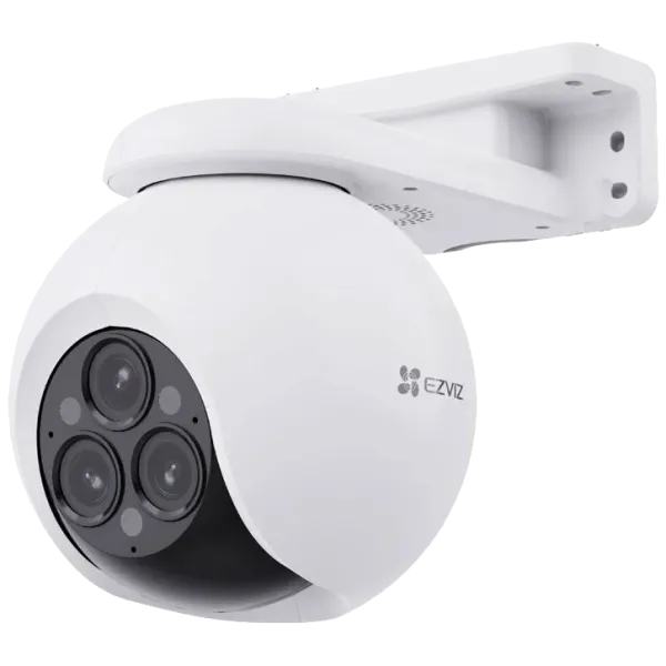 IP камера 4MP Ezviz CS-H80f для видеонаблюдения с аналитикой ИИ и поддержкой Wi-Fi, фокус 2.8/6/12мм, встроенная поддержка Micro SD до 512ГБ IP камера 4MP Ezviz CS-H80f для видеонаблюдения с аналитикой ИИ и поддержкой Wi-Fi, фокус 2.8/6/12мм, встроенная поддержка Micro SD до 512ГБ