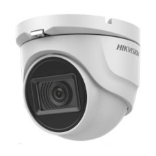 Відеокамера Turbo HD Hikvision DS-2CE76U0T-ITMF 8МП (2.8 мм) для відеоспостереження з ІЧ підсвіткою до 30м та IP67, білий корпус