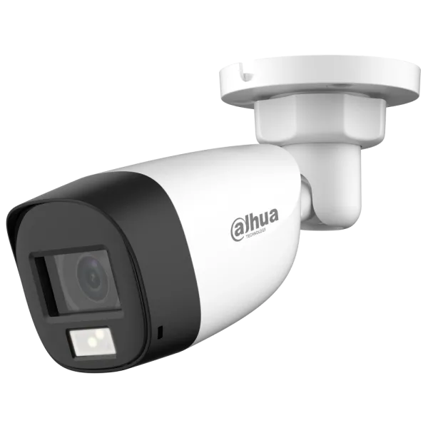 HDCVI видеокамера Dahua DH-HAC-HFW1500CLP-IL-A 5МП (2.8мм) для видеонаблюдения с ИК подсветкой, 106° угол обзора, встроенный микрофон, IP67, 12V DC HDCVI видеокамера Dahua DH-HAC-HFW1500CLP-IL-A 5МП (2.8мм) для видеонаблюдения с ИК подсветкой, 106° угол обзора, встроенный микрофон, IP67, 12V DC