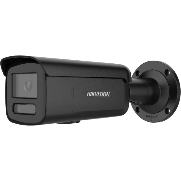 IP камера Hikvision DS-2CD2T47G3-LIY BLACK 4МП ColorVu (2.8мм) для відеоспостереження з ІЧ-підсвічуванням до 60м та аналітикою, чорний корпус