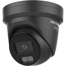 IP камера 4МП Hikvision DS-2CD2347G3-LI2UY(BLACK) ColorVu для видеонаблюдения с углом обзора 111° и поддержкой PoE