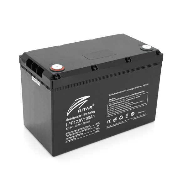 Акумуляторная батарея LiFePO4 12,8V 100Ah 1280Wh BMS100@4S для энергетических систем и электротранспорта, высокая производительность, безопасность, долгий срок службы Акумуляторная батарея LiFePO4 12,8V 100Ah 1280Wh BMS100@4S для энергетических систем и электротранспорта, высокая производительность, безопасность, долгий срок службы