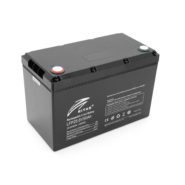 Акумуляторна батарея LiFePO4 25.6V 50Ah для сонячних систем BMS25A@8S (330 x172 x 214) Q1 Акумуляторна батарея LiFePO4 25.6V 50Ah для сонячних систем BMS25A@8S (330 x172 x 214) Q1