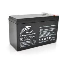 Акумуляторна батарея LiFePO4 12,8V 6Ah (76,8Wh) BMS3A@4S для енергетичних систем з максимальною надійністю та тривалою експлуатацією