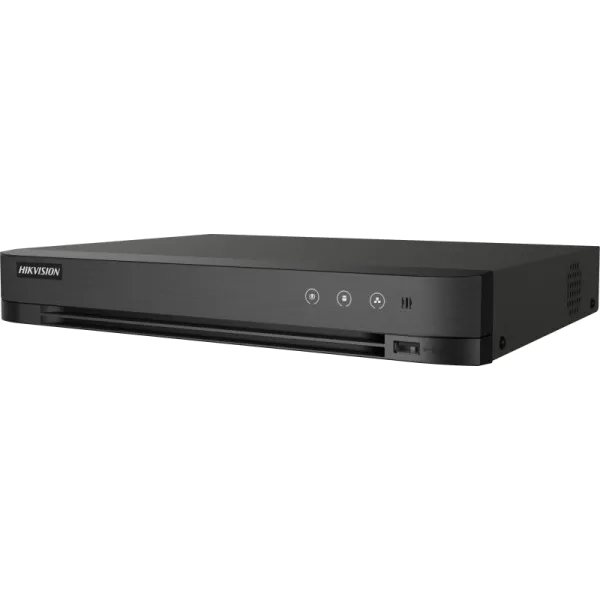 Відеореєстратор 4-канальний Hikvision iDS-7204HUHI-M1/XT 5MP H.265 AcuSense для відеоспостереження з аналітикою руху та розпізнаванням обличчя