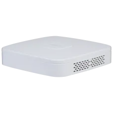 Відеореєстратор Dahua DHI-NVR2104-P-I2 4 канали 1U для відеоспостереження з аналітикою, підтримка Smart H.265+, 1 HDD до 10Тб, 4PoE
