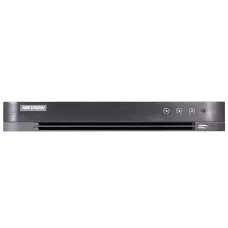 видеорегистратор TURBO HD DS-7204HQHI-K1/P(B) для многоканального видеонаблюдения с поддержкой IP и аналоговых камер, декодирование 4 MP, HDD до 10 ТБ