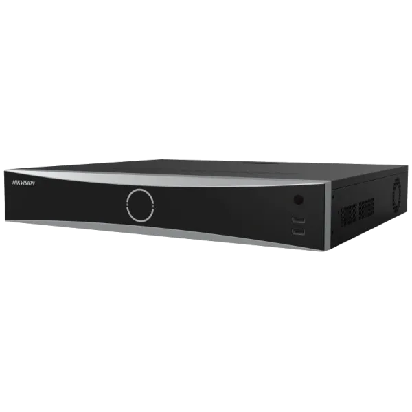 Видеорегистратор 16-канальный Hikvision DS-7716NXI-K4(D) 1.5U K AcuSense 4K для систем видеонаблюдения с поддержкой аналитики и распознавания лиц