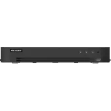 Відеореєстратор iDS-7208HUHI-M2/XT 8-канальний 1080p AcuSense для відеоспостереження з аналітикою руху та захистом периметра, 16 IP каналів