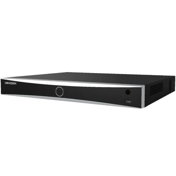 Видеорегистратор 8-канальный Hikvision DS-7608NXI-K2(D) 1U 4K AcuSense для видеонаблюдения с поддержкой H.265 и аналитикой распознавания лиц