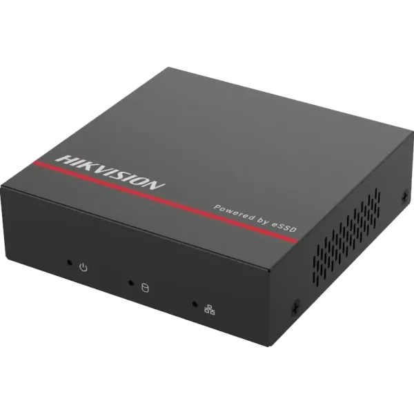 Відеореєстратор Hikvision DS-E08NI-Q1 (SSD 1T) для відеоспостереження з 8 каналами, декодуванням до 4 каналів 1080p та швидкістю потоку 60 Мбіт/с Відеореєстратор Hikvision DS-E08NI-Q1 (SSD 1T) для відеоспостереження з 8 каналами, декодуванням до 4 каналів 1080p та швидкістю потоку 60 Мбіт/с