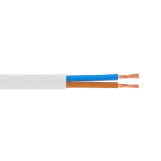 Кабель Одескабель 03VVH2-F 2*1 білий, бухта 100м Кабель Одескабель 03VVH2-F 2*1 білий, бухта 100м