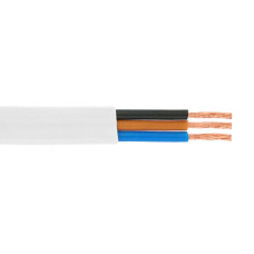 Кабель Одескабель 03VVH2-F 3G1,5 білий, бухта 100м Кабель Одескабель 03VVH2-F 3G1,5 білий, бухта 100м