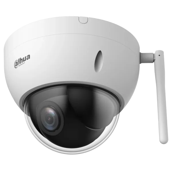 PTZ відеокамера Dahua DH-SD22404DB-GNY-W 4МП (2.8-12мм) для відеоспостереження, виявлення руху, розпізнавання облич та моніторингу паркування PTZ відеокамера Dahua DH-SD22404DB-GNY-W 4МП (2.8-12мм) для відеоспостереження, виявлення руху, розпізнавання облич та моніторингу паркування