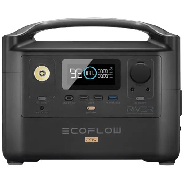 Портативне джерело живлення EcoFlow RIVER Pro 600Вт Портативне джерело живлення EcoFlow RIVER Pro 600Вт