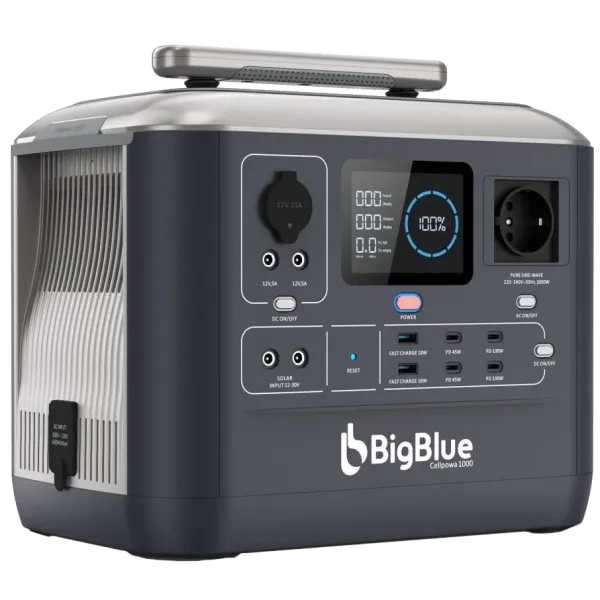 Портативне джерело живлення BigBlue CP1000 1000Вт Портативне джерело живлення BigBlue CP1000 1000Вт