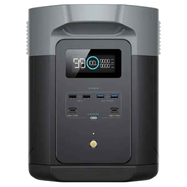 Портативне джерело живлення EcoFlow DELTA 2 Max 2400Вт Портативне джерело живлення EcoFlow DELTA 2 Max 2400Вт