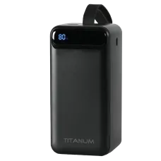 Повербанк TITANUM 741S 22.5W Black 50000mAh